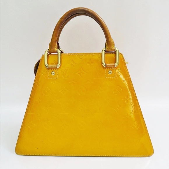 Louis Vuitton Yellow Satchel Bag - Picture 2 of 15